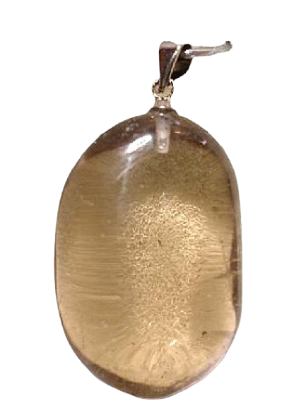 Pendentif Pierre Roulée QUARTZ FUME