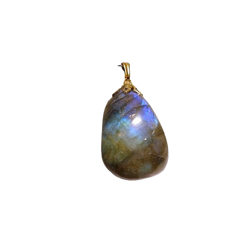 Pendentif Pierre Roulée Labradorite