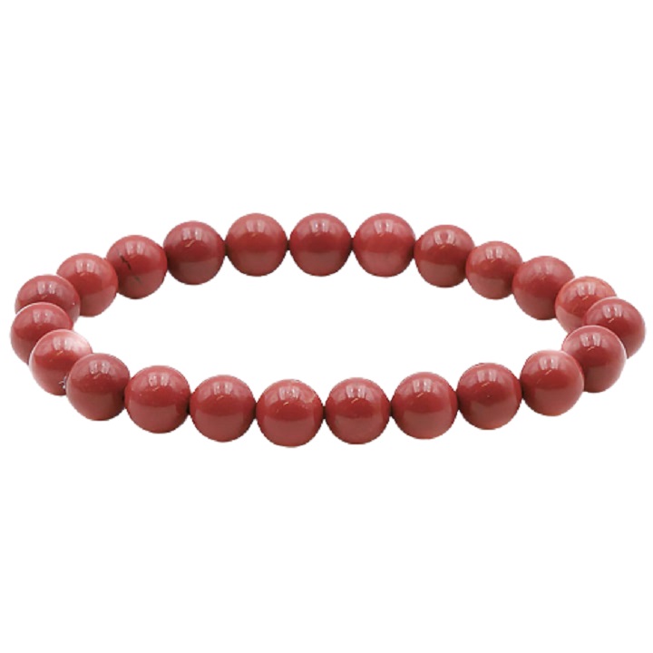 Bracelet Jaspe rouge 