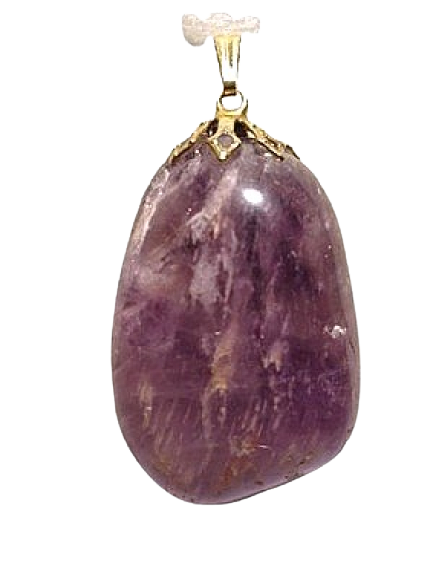 Pendentif Pierre Roulée AMETHYSTE