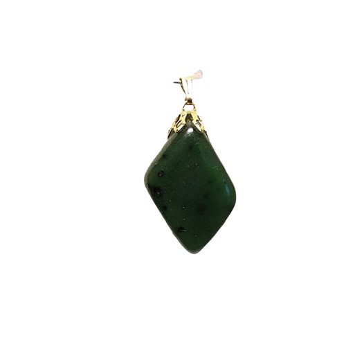 Pendentif Pierre Roulée Jade Néphrite