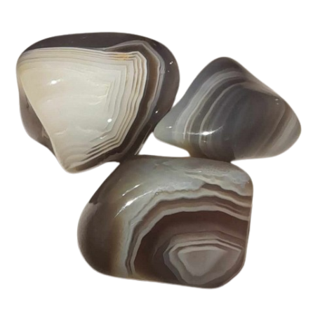 Pierre roulée Agate de Botswana