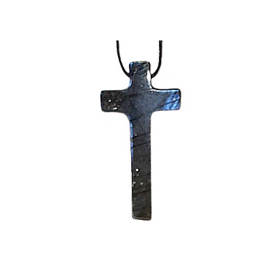 Pendentif en Labradorite forme Croix